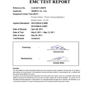 test report SGS_EMC_2011_Page_01